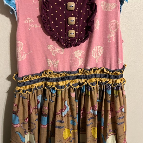 Matilda Jane Butternut Tank Dress Paint By Numbers Hot Air Balloons - Picture 3 of 3